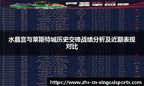 水晶宫与莱斯特城历史交锋战绩分析及近期表现对比